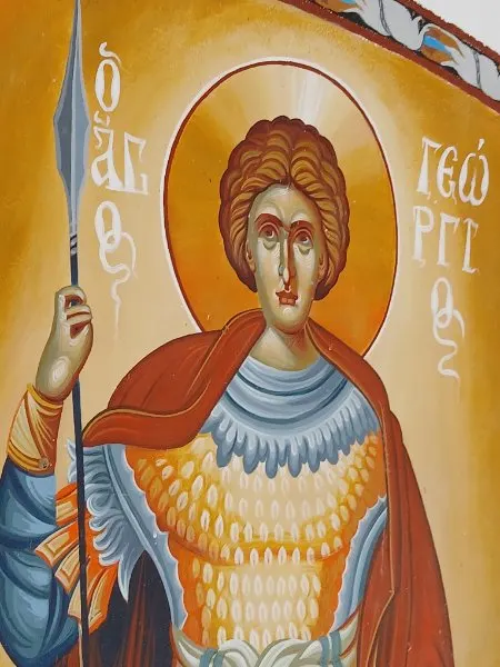 Τοιχογραφία Αγίου Γεωργίου Λιούγκαρη